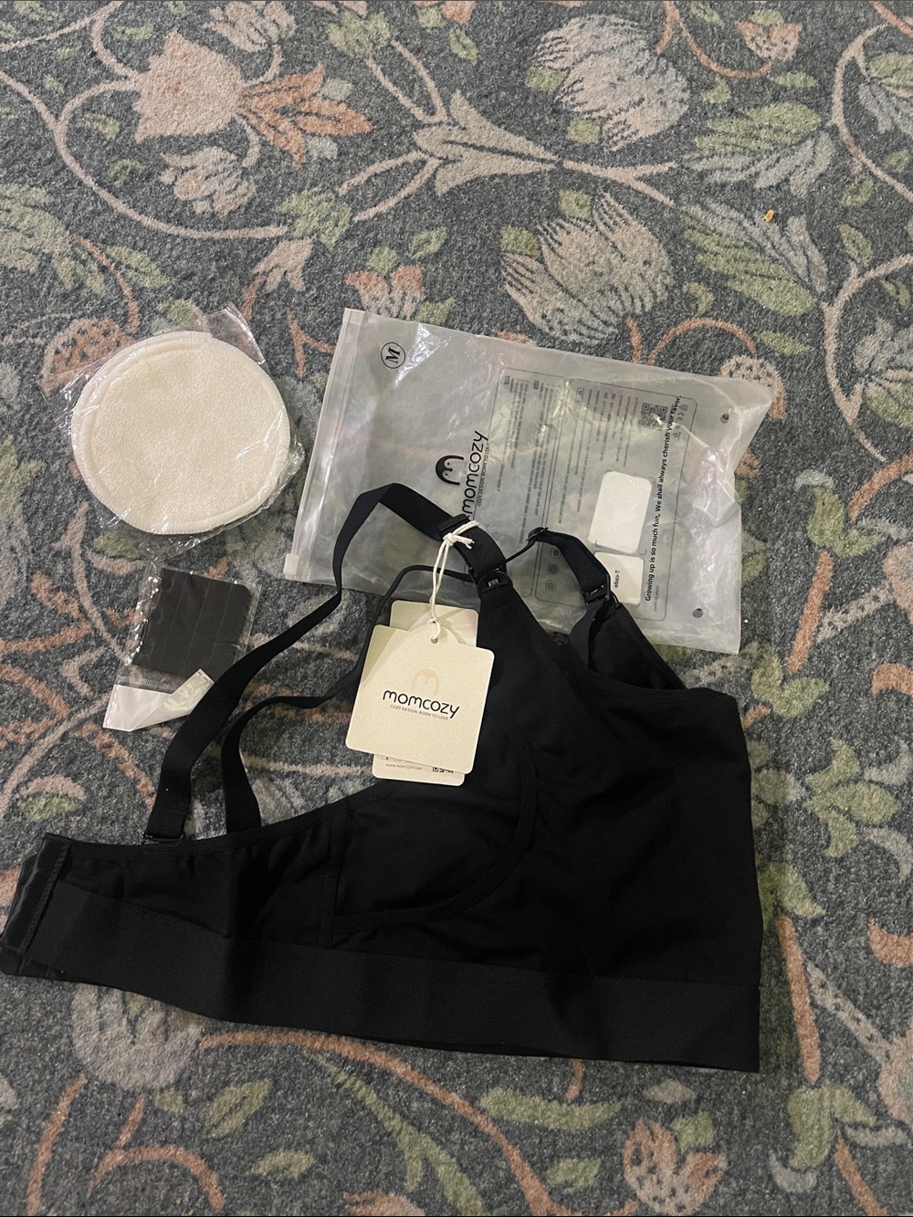Black Nursing & Maternity Bra - Soft Support